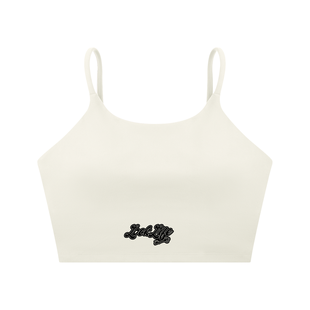 Spaghetti Strap Yoga Sports Bra