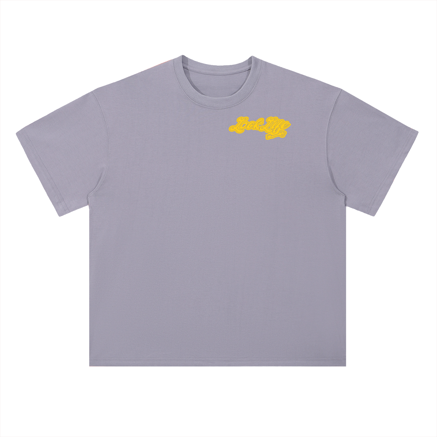 Heavyweight Drop Shoulder Cotton T-Shirt